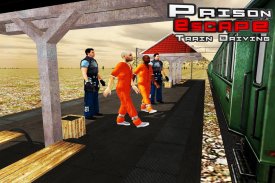 Cezaevi Tren Sürüş 3D Kaçış screenshot 5