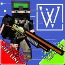 War Cube Online Offline Mobile Zombie Sniper Shoot Icon