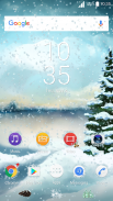 Snowy Winter Theme screenshot 7