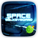 Space Keyboard Theme & Emoji Icon