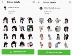 WA Sticker Hantu Gaul for Whatsapp screenshot 2