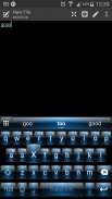 Dusk Blue Emoji Keyboard screenshot 2