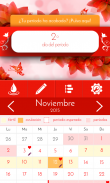 Periodo Calendario Menstrual screenshot 0