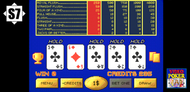 Video Poker: JACKS OR BETTER screenshot 3