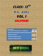 Account Class-12 Solutions (D K Goel) Vol-1 screenshot 1