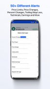 Stock Alarm - Alerts, Tracker screenshot 1