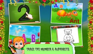 Christmas Preschool Letter Tracing Book Pages screenshot 0