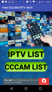 Best IPTV list and CCCAM line 48h screenshot 2
