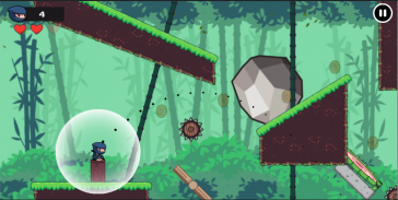 Sling Ninja - Physics Puzzle Games screenshot 0