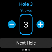 Golf GPS 18Birdies Scorecard screenshot 11