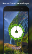 Nature Clock Live wallpaper screenshot 6