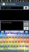 GO Keyboard Multicolor Theme screenshot 4