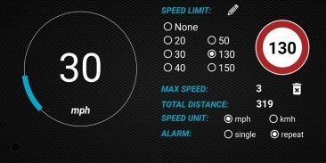 LPA Speed Limiter PRO screenshot 1