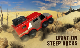 8 roda truk Rusia yang Simulator:Offroad Permainan screenshot 0