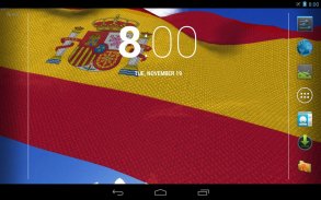 Spain Flag Live Wallpaper screenshot 1