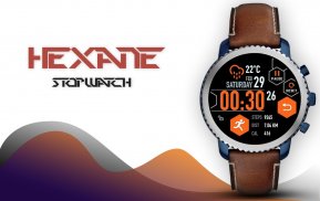 Hexane Watch Face and Clock Live Wallpaper screenshot 17