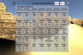 The Ancient Enoch Calendar screenshot 0