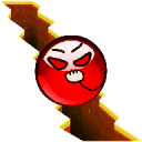Agrietarse Red Ball Icon