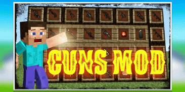 Mod Guns for MCPE. Weapons mods screenshot 1