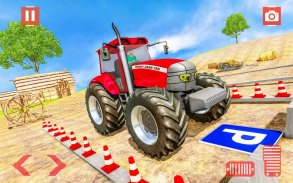 Real Tractor Parking Simulator screenshot 1