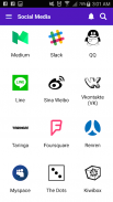 All Social Media networks in one app screenshot 6