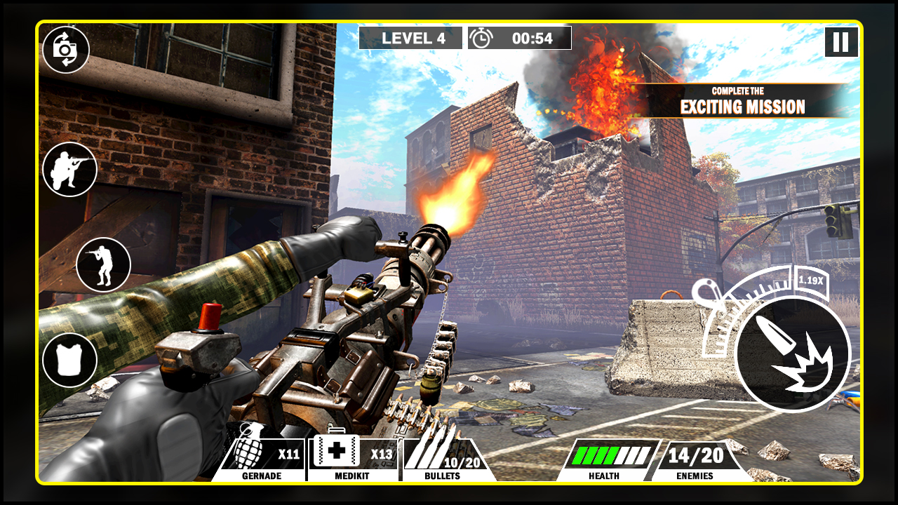 Frontline BattleField Mission Ver. 1.0 MOD APK, UNLIMITED COINS, INFINITE  HEALTH