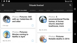 Orlando Sentinel screenshot 2