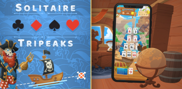 Solitaire Tripeaks Pirate’s screenshot 5