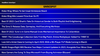 Videospiel Nachrichten screenshot 10