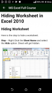 Learn MS Excel (Basic & Advanc screenshot 4