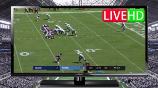 Free NFL NCAA Football HD Live screenshot 1