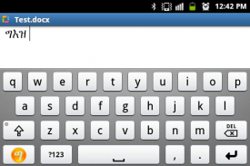 GeezIME: #1 Keyboard for Tigrinya, Tigre, Amharic screenshot 0