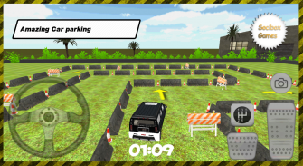 3D Hummer Auto Parkplatz screenshot 5