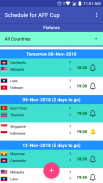Schedule for AFF Cup screenshot 2