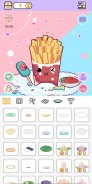 Kawaii Food Factory: Cute Food Fashion Dress up screenshot 3