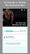 Six Pack Abs in 30 Days - Abs screenshot 1