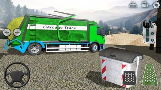 sampah truk simulator offroad sampah sopir permain screenshot 3