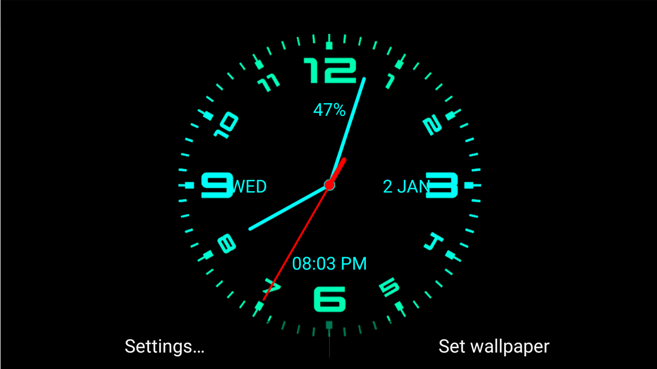 Analog Clock Live Wallpaper - APK Download for Android | Aptoide
