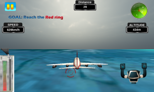 飞机飞行模拟器游戏的3D screenshot 4