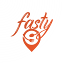 Fasty is a food delivery app. Icon
