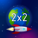 Space Math: Times Tables Games Icon