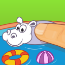 Kids Tap and Color Icon