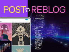 Tumblr—ファンサイト、アート、カオス screenshot 4