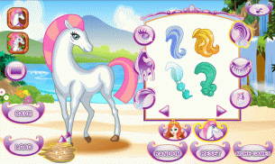 White Horse Princess Dress Up screenshot 5