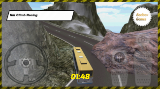 Rocky Hill Climb Racing Bus screenshot 2