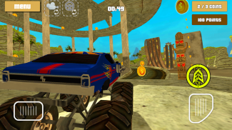 الوحش شاحنة سباق 3D بطل screenshot 5