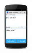 Somali Übersetzer Wörterbuch screenshot 0