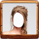 Woman Hair Style Photo Montage