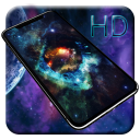 Neon Galaxy APUS Live Wallpaper