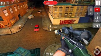 Sniper Tembak Perang 3D screenshot 7